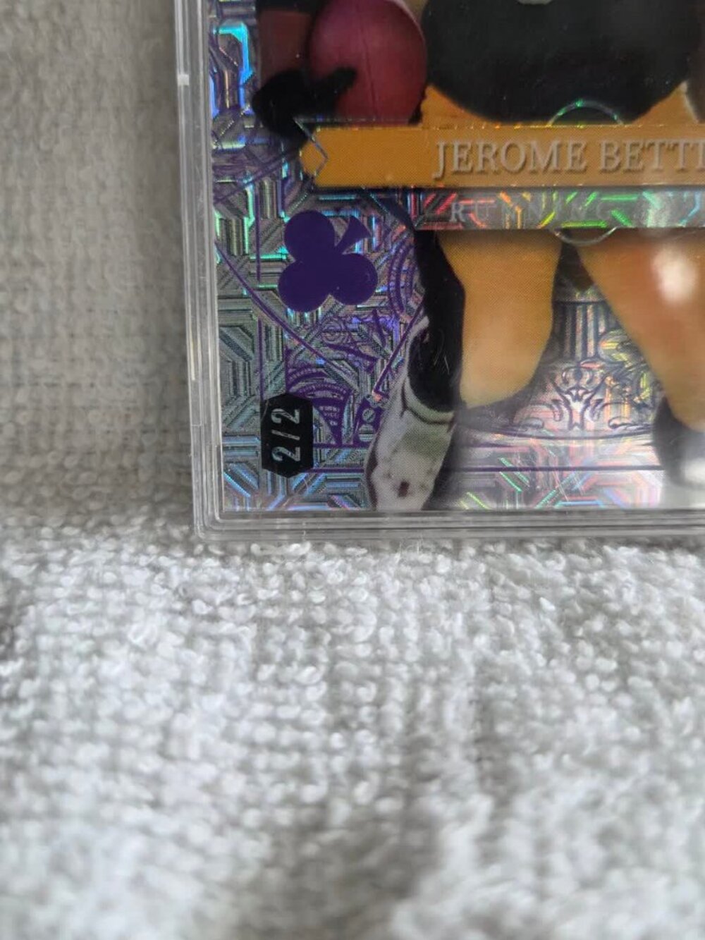 2024 Wild Card Stacked Deck Jerome Bettis Ace 2/2 Mojo Steelers SDJH-JBN HOF - Picture 3 of 6